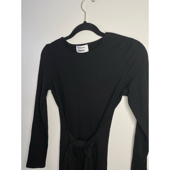 Reformation Black Mini Dress - Picture 3 of 5